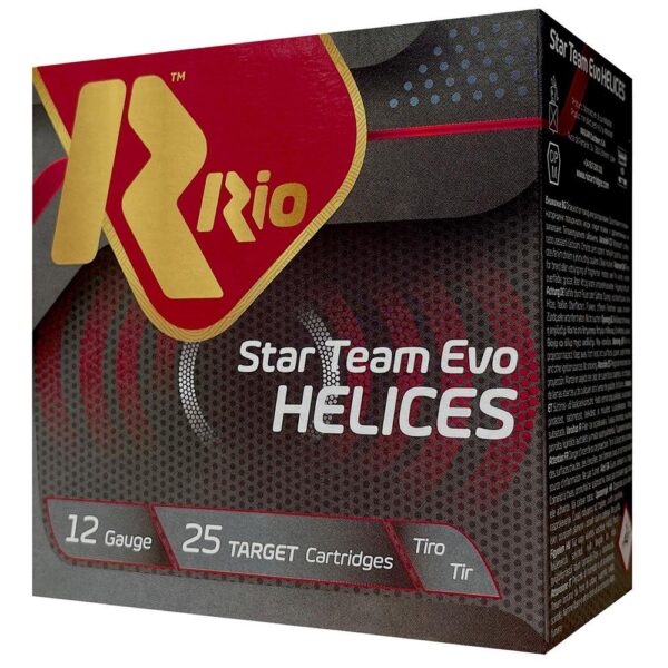 ROSTH28HV75 Rio Star Team EVO Helice HV Shotshell 12ga 2-3/4" 1oz 1315 fps #7.5 25/ct