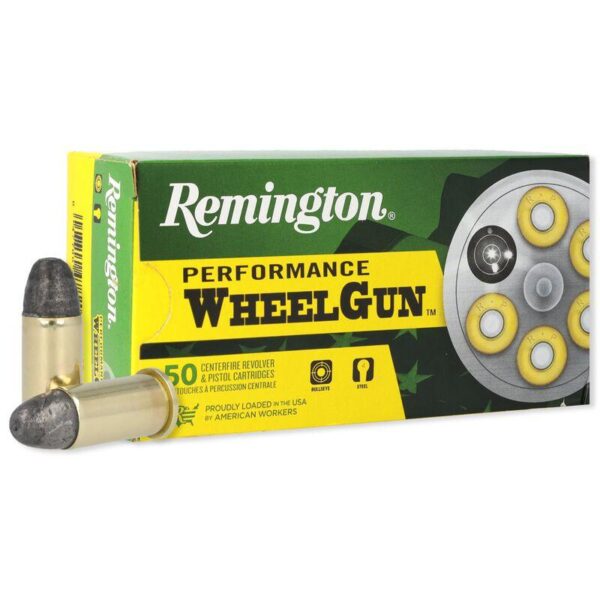 RT22273 1 Remington Performance Wheel Gun Ammunition .38 Short Colt 125 gr LRN 730 fps 50/ct