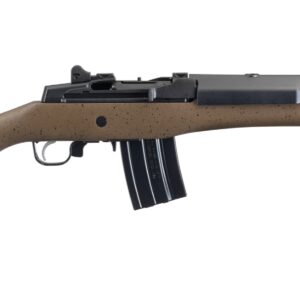 Ruger Mini-14 Tactical 5.56 NATO with speckled black/brown hardwood stock and 16.12 inch barrel