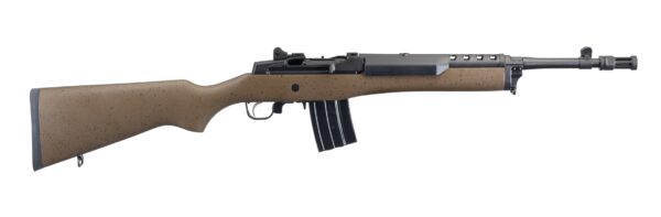 RU5889 RUGER MINI-14 5.56 BK/BRWN WOOD 20RD