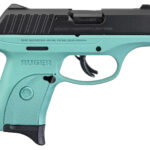 RUEC9S TG RUGER EC9S 9MM BLK/TURQUOISE 7+1 FS