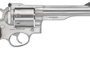 Ruger Redhawk .357 Magnum 5.5-inch satin stainless revolver with hardwood grips