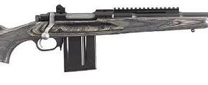 Ruger Gunsite Scout Rifle .308 Win with black laminate stock and matte black finish