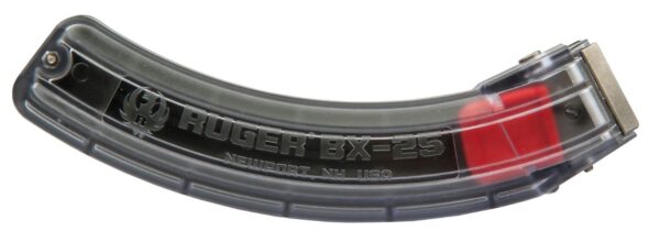 RugerBX25Clear RUGER 10/22 MAGAZINE 22LR 25RD CLEAR