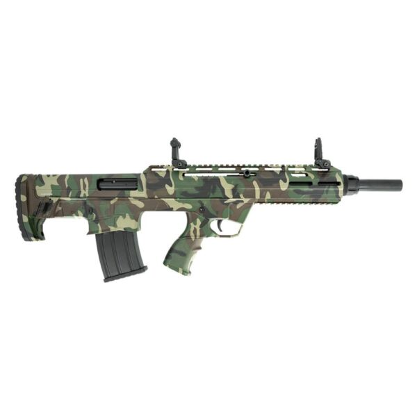 SD21000168 1 SDS Imports Tokarev TBP 12 M81 Shotgun 12 ga 3" Chamber 5rd Magazine 18.5" Barrel Woodland Camo