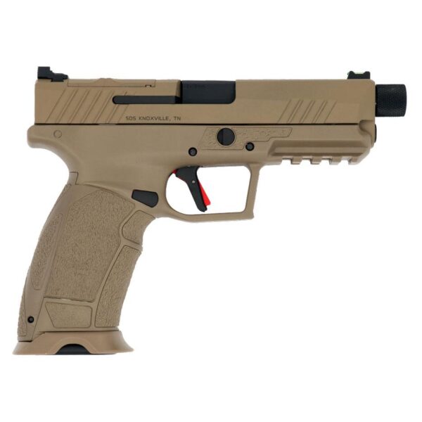 SDPX9DTHFDE10 SDS Imports Tisas PX-9 Gen 3 Duty-TH FDE Semi Auto Pistol 9mm Handgun 10rd Magazine 4.69" Barrel FDE