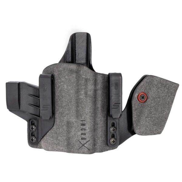 SFINCOG0465A0CX261MC 1 2 Safariland IncogX IWB Holster for Sig 365/X/XL Black and Grey RH with Mag Caddy