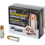 SGE40SW1 1 SIG AMMO 40SW 165GR JHP 20/200