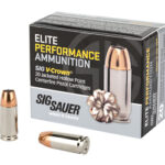 SGE9MMA1 1 SIG AMMO 9MM 115GR JHP 20/200