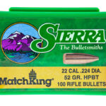 SIER1410 1 SIERRA MATCHKING .224 52GR 100CT