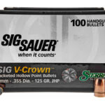 SIER9925 1 SIERRA V-CROWN 9MM 125GR JHP