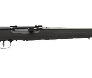 Savage A22 .22 WMR black synthetic stock 10-round rotary magazine