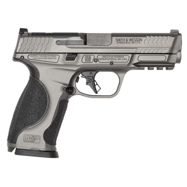 SW141646 1 S&W M&P 40 M2.0 Metal Optic Ready Handgun .40 S&W 15rd Magazines(2) 4.22" Threaded Barrel No Safety Gray Finish