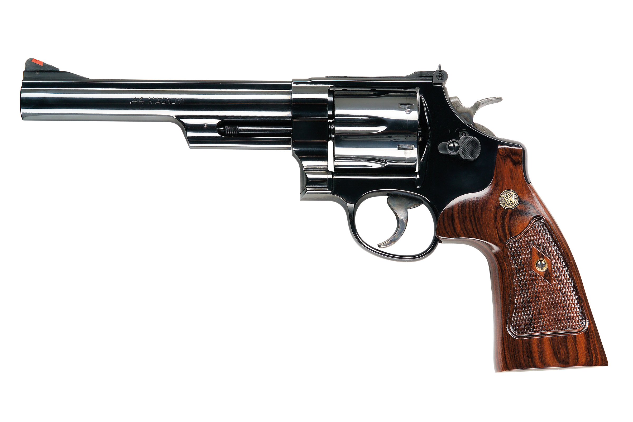 Smith & Wesson Model 29 Classic .44 Magnum revolver, 6.5-inch blued barrel with wood grips
