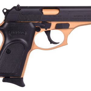 Bersa Thunder 380 .380 ACP pistol 3.5 inch barrel gold/black
