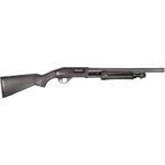 TEST1218BK Rossi ST12 Pump Action Shotgun 12 ga 3" Chamber 4/rd 18.5" Barrel Black