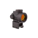 TR2200006 1 Trijicon MRO 2.0 Adjustable 1x25 Red Dot with Lower 1/3 Co-witness Mount