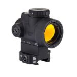 TR2200033 Trijicon MRO Adjustable Green Dot Reflex Sight w/Full Co-Witness Levered Quick Release Mount - 1x25mm 2.0 MOA Dot Black Matte