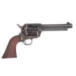 TURC1200115 1 Taylor's 1873 SA Army Grip Handgun .45 Colt 6rd Capacity 5.5" Barrel Black with Walnut Grip