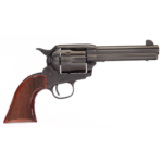 TURC1550885DE 1 Taylor's Runnin Iron Black Rock Handgun .45 Colt 6rd Capacity 4.75" Barrel Black with Walnut Tuned