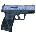 TX1G3CP931PPP 1 Taurus G3C Custom "Purple Paisley" T.O.R.O. Handgun 9mm Luger 12/rd Magazines (3) 3.2" Barrel Optic Ready