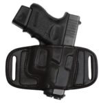 TYBH2310 Tagua Gunleather Quick Draw Belt Holster for Glock 19/23/32/38 Black Right Hand