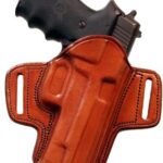 TYBH31002 Tagua Gunleather Open Top Belt Holster for S&W M&P 9/357/40 Brown Right Hand