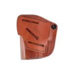 TYIPHR4082 1 Tagua Leather 4in1 IWB Holster with Snap for CZ 75 Brown RH