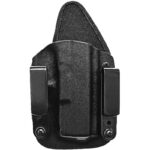 TYTHERECRUITER1010 1 Tagua The Recruiter Hybrid IWB Kydex Holster for S&W Shield 9mm/40mm Black Ambidextrous