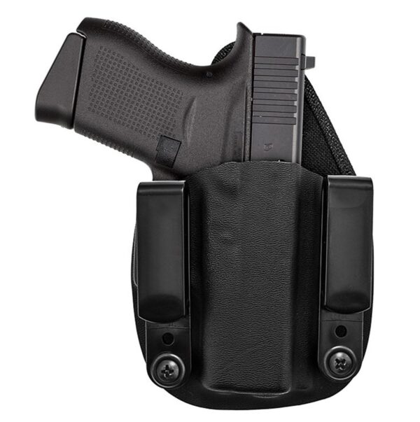 TYTHERECRUITER355 Hybrid IWB Kydex Holster FOR Glock 43 Black Ambidextrous