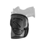 TYTWHSH4355 Tagua Leather Ecoleather Weightless 4 in 1 Open Top Holster for Glock 42/43 Black RH