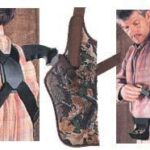 UM83001 Uncle Mike's Sidekick Vertical Shoulder Holsters 2-3" Sm.&Med. Dble Actn Rev - RH