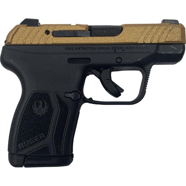 UR13716GG 2 Ruger LCP 380 Max Exclusive "Gold Glitter" Handgun .380 Auto 10rd Magazine 2.75" Barrel