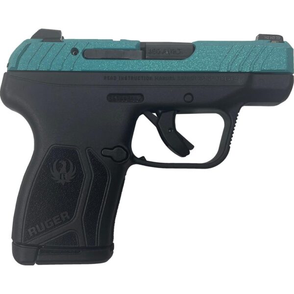 UR13716TFG 1 Ruger LCP 380 Max CSSI Exclusive Tiffany Glitter Handgun .380 Auto 10rd Magazine 2.75" Barrel