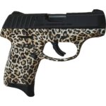 UR3283LP 21 Ruger EC9s Leopard Print Handgun 9mm Luger 7rd Magazine 3.12" Barrel