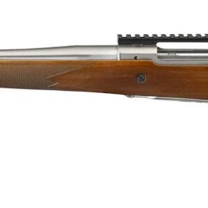 Ruger Hawkeye Hunter left-hand 6.5 Creedmoor 22-inch satin stainless barrel with walnut stock