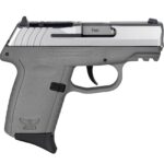 USCPX2TTSGRDRG3 1 SCCY CPX-2 RDR Handgun 9mm Luger 10rd Magazine 3.1" Barrel No Safety Stainless Slide/Sniper Grey Frame