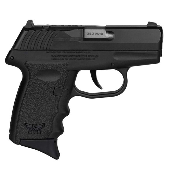 USCPX3CBBKRDRG3 SCCY CPX-3 Handgun .380 10rd Magazines (2) 2.96" Barrel Black No External Safety Red Dot Ready