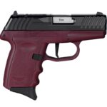 USDVG1CBCRRDR 1 SCCY DVG-1 RDR Handgun 9mm Luger 10rd Magazine 3.1" Barrel Striker Fired Black Slide/Crimson Frame