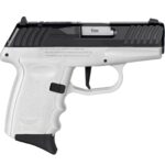 USDVG1CBWHRDR 1 SCCY DVG-1 RDR Handgun 9mm Luger 10rd Magazine 3.1" Barrel Striker Fired Black Slide/White Frame