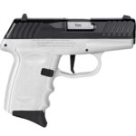 USDVG1CBWH 1 SCCY DVG-1 Handgun 9mm Luger 10rd Magazine 3.1" Barrel Striker Fired Black Slide/White Frame