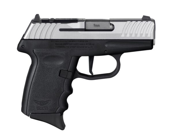 USDVG1TTBKRDR 1 SCCY DVG-1 RDR Handgun 9mm Luger 10rd Magazine 3.1" Barrel Striker Fired Stainless Steel Slide/Black Frame