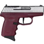 USDVG1TTCRRDR 1 SCCY DVG-1 RDR Handgun 9mm Luger 10rd Magazine 3.1" Barrel Striker Fired Stainless Steel Slide/Crimson Frame