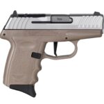 USDVG1TTDERDR 1 SCCY DVG-1 RDR Handgun 9mm Luger 10rd Magazine 3.1" Barrel Striker Fired Stainless Slide/FDE Frame