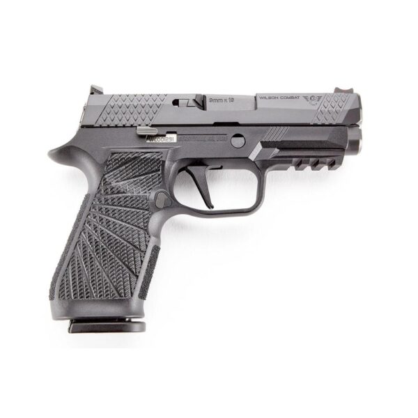 WCSIGWCP320C9BATS 1 Wilson Combat Sig P320 Carry Handgun 9mm Luger 17rd Magazines (2) 3.9" Barrel Black