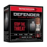 WNS122PD25 Winchester Defender Shotshells 12 ga 2-3/4" 1-1/8 oz 1145 fps #2 25/ct