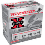 WNWEX12BB 1 Winchester Xpert High Velocity Steel Shotshells 12 ga 2-3/4" 1-1/16 oz 1550 fps #BB 25/ct