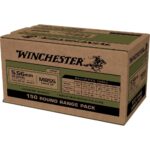 WNWM855150 2 2 Winchester USA Lake City M855 Green Tip Rifle Ammunition 5.56mm 62 gr. FMJ 1255 fps 150/ct