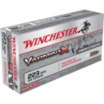 WNX223P1 Winchester Varmint X Rifle Ammunition .223 Rem 55 gr. PT 3240 fps 20/ct