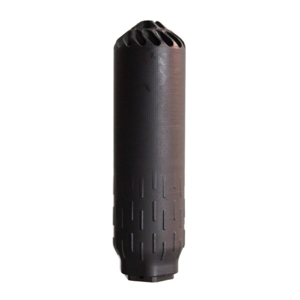 WZ2448 1 Huxwrx Flow 556K Suppressor 5.56 Black w/Out Muzzle Device